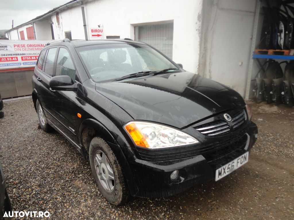 Usa Dreapta Spate SsangYong Kyron 2006 - 2019 SUV 4 Usi NEGRU (394) - 1