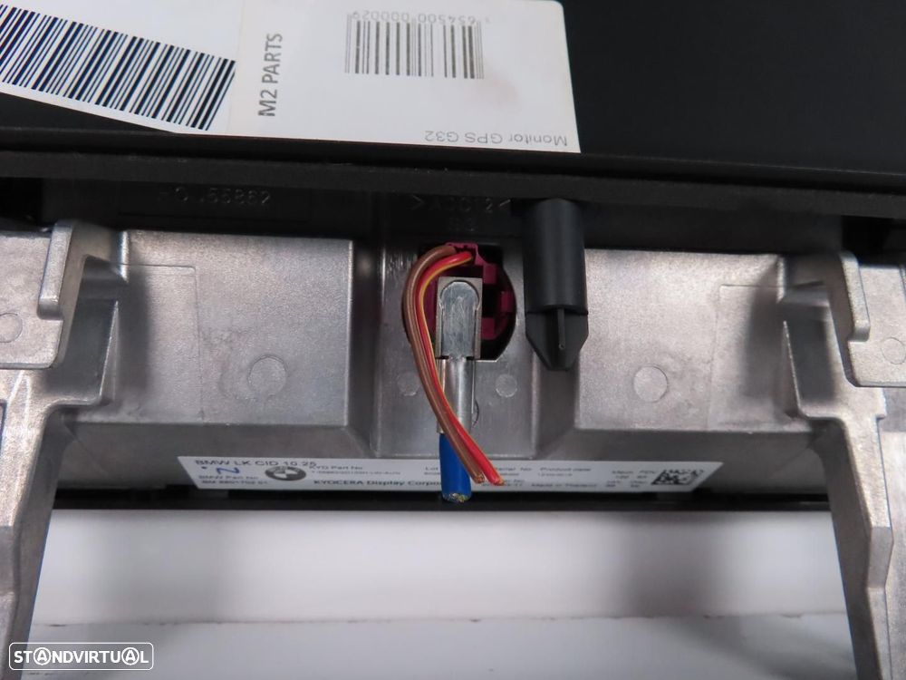 Monitor / Display Central 10.25 GPS Profissional Usado / Original BMW 5 (G30, F9... - 6