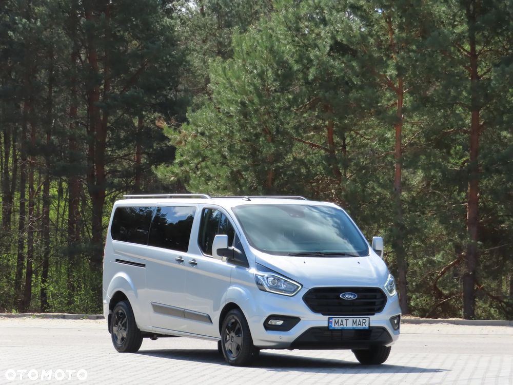 Ford Transit CUSTOM 2.0 TDCi 130 Km L2 Limited Edition W Najbogatszej Wersji Wyposażenia TREND L2H1 LONG Blaszak Furgon 9-Cio Osobowy Stan Jak NOWY POLECAM - 2