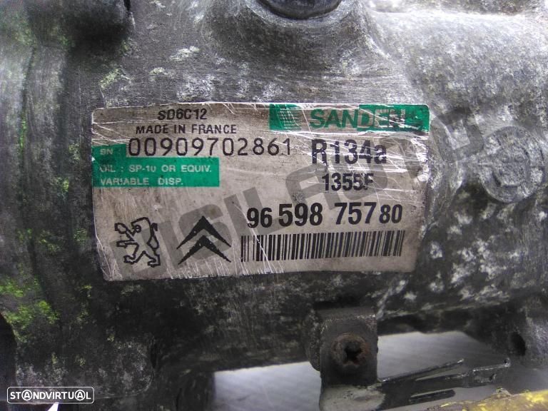 Compressor De Ar Condicionado 96598_75780 Peugeot 207 [2006_201 - 2