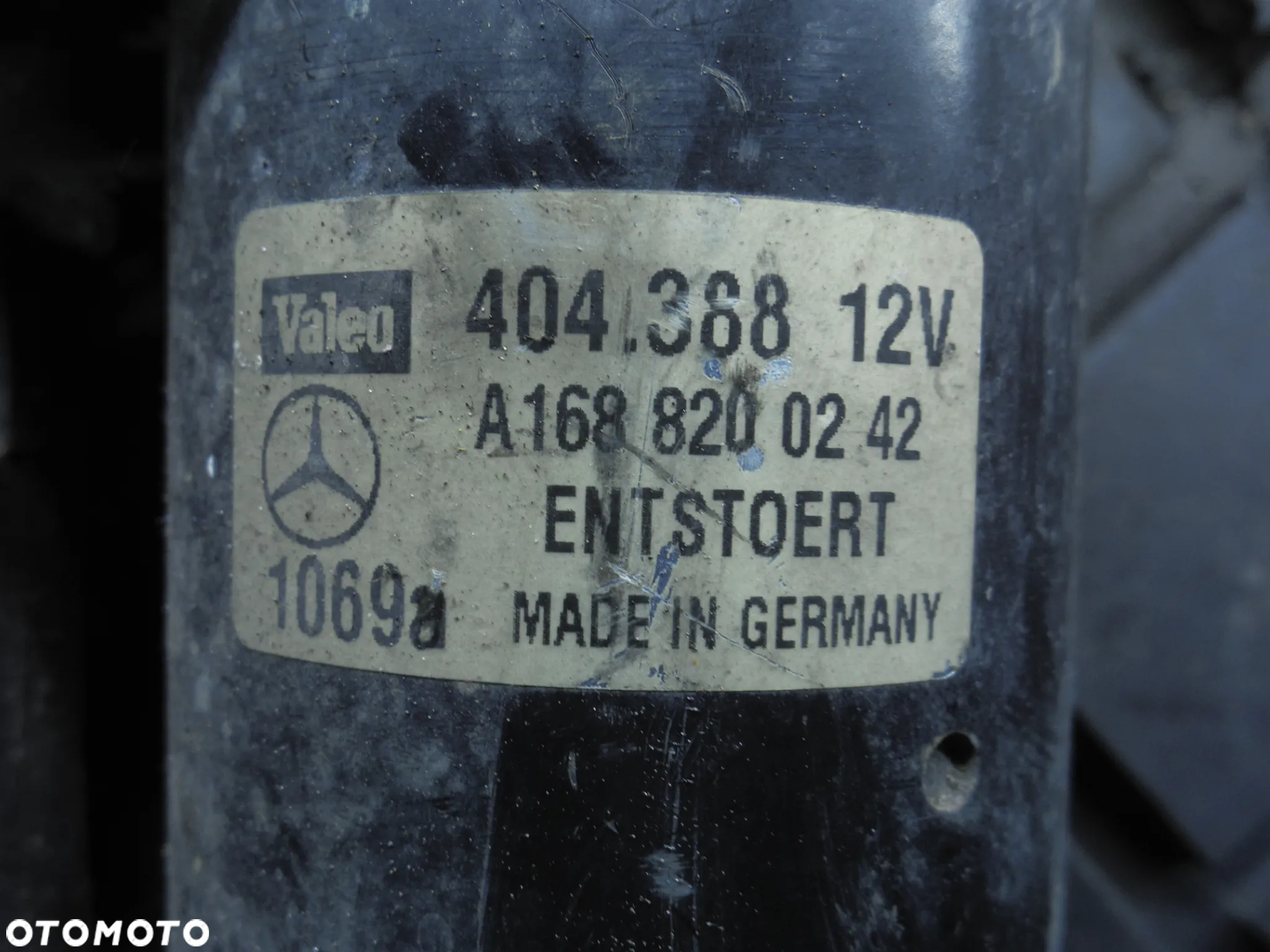 MERCEDES A W168 Mechanizm wycieraczek A1688200242 POSIADAM 6ZT - 6