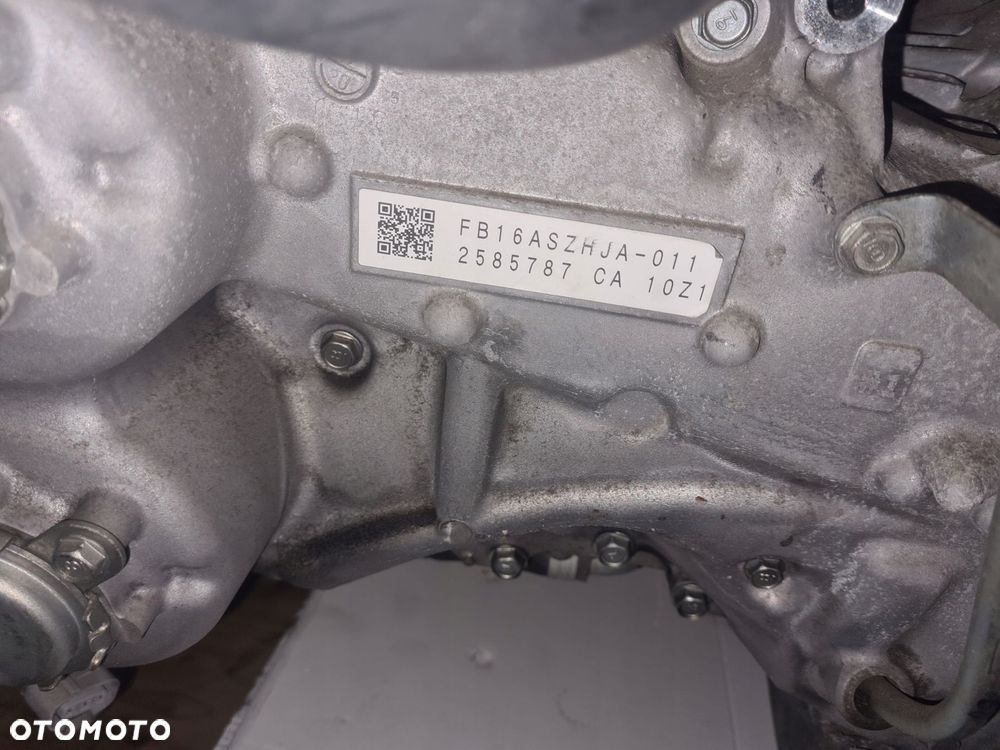 silnik kompletny subaru forester xv impreza levorg 1.6 fb16 montaż - 3