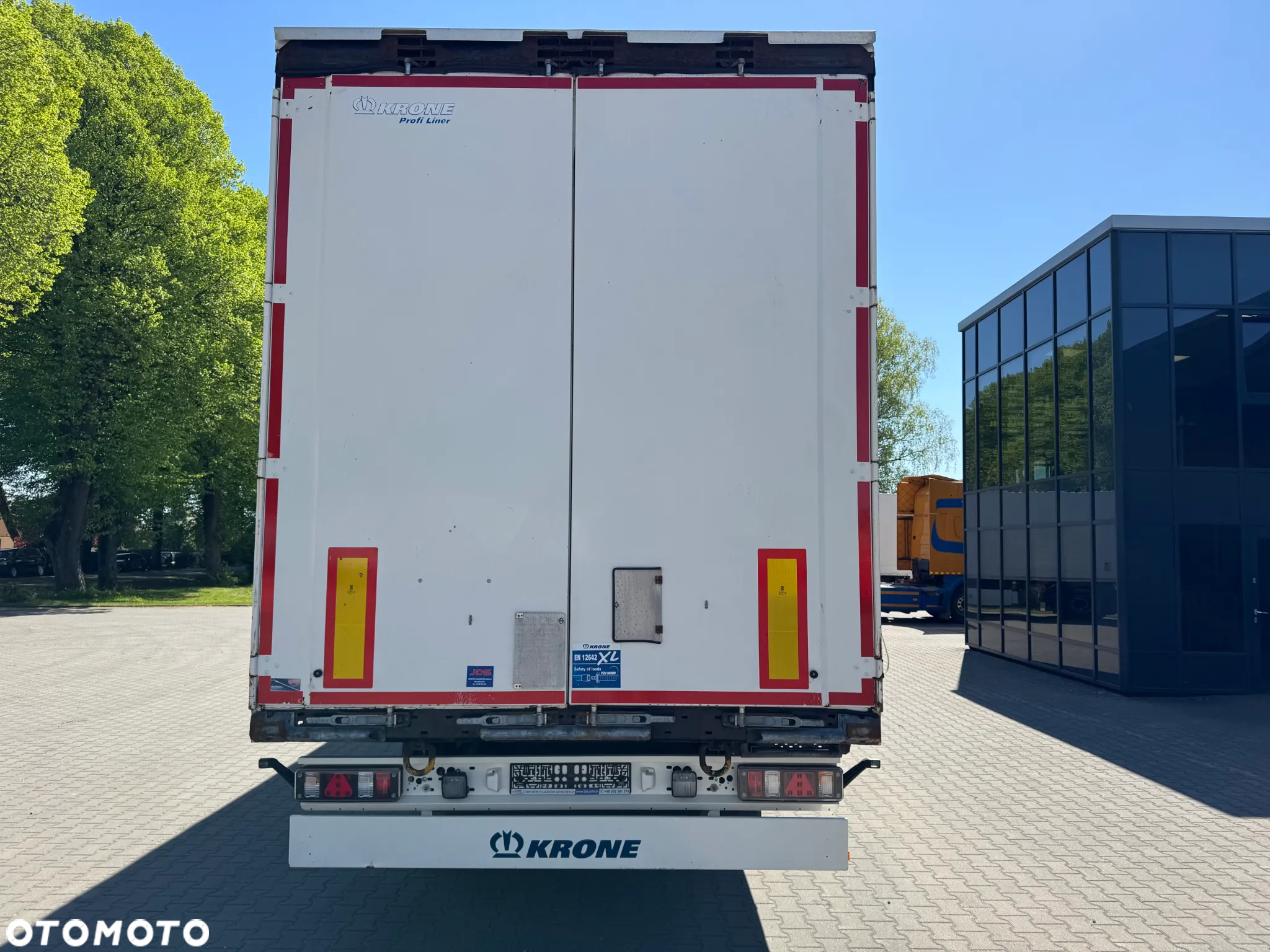 Krone SD Firanka Certyfikat XL, Dach podnoszony - 8