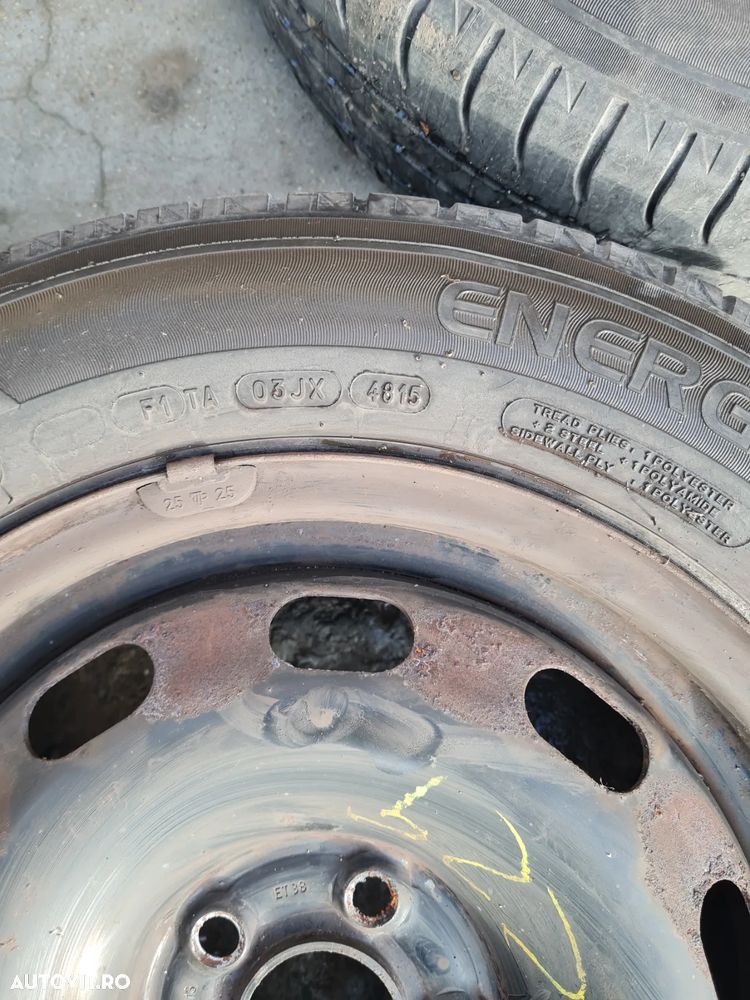 Jante tabla 15" + anvelope Michelin - 3