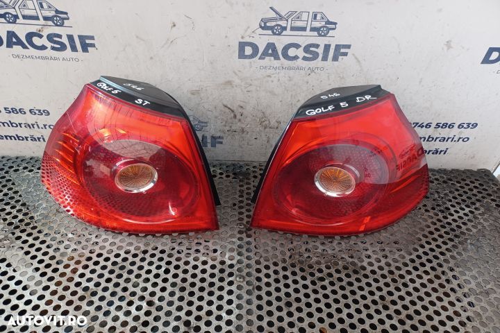 Lampa stop dreapta pe aripa Volkswagen VW Golf 5 [2003 - 2009] Hatchb - 1