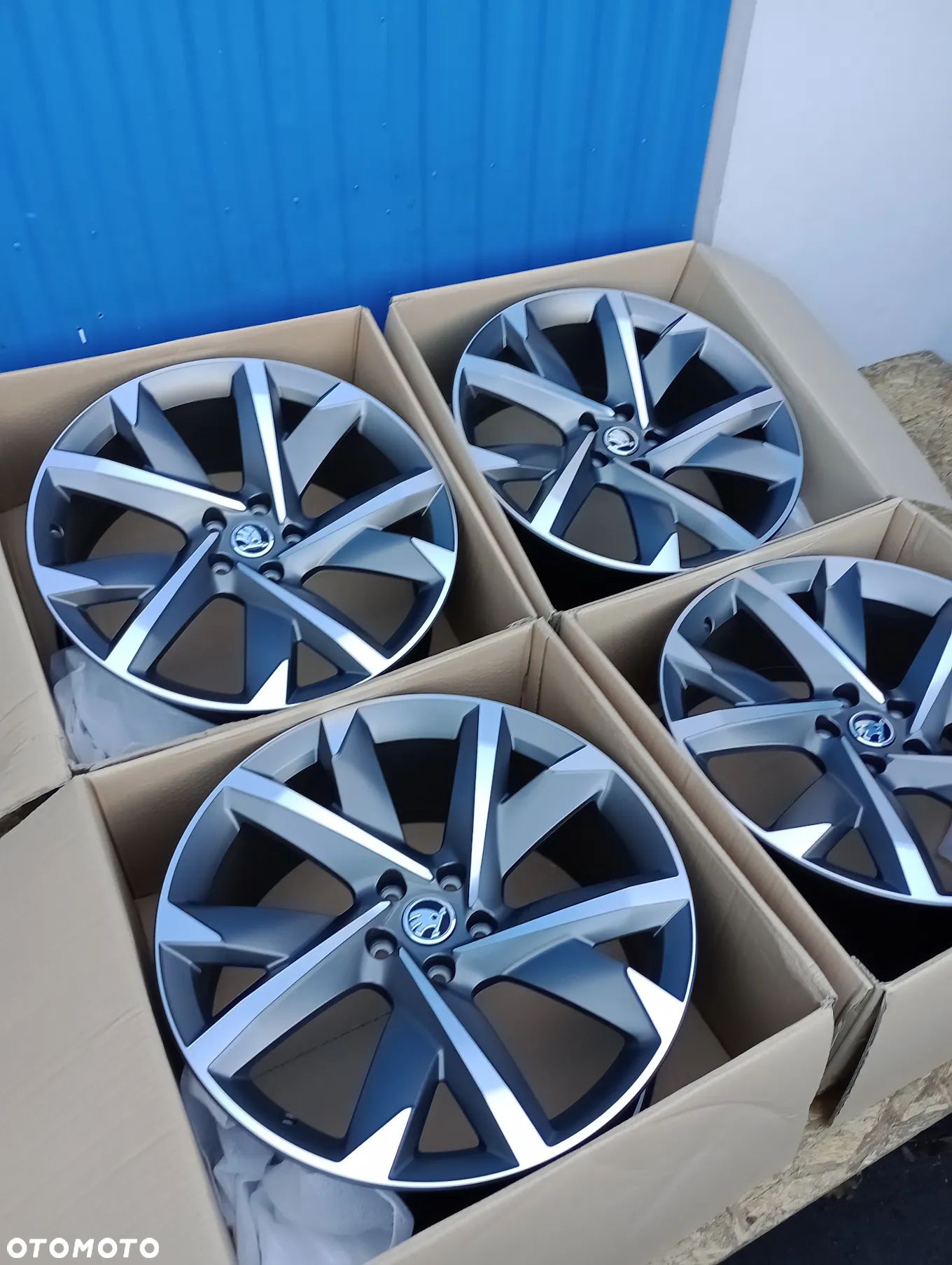 FELGI ALUMINIOWE 5x112 R20 ET38 8,5J SKODA ELROQ ENYAQ IV KAROQ KODIAQ OCTAVIA - 1