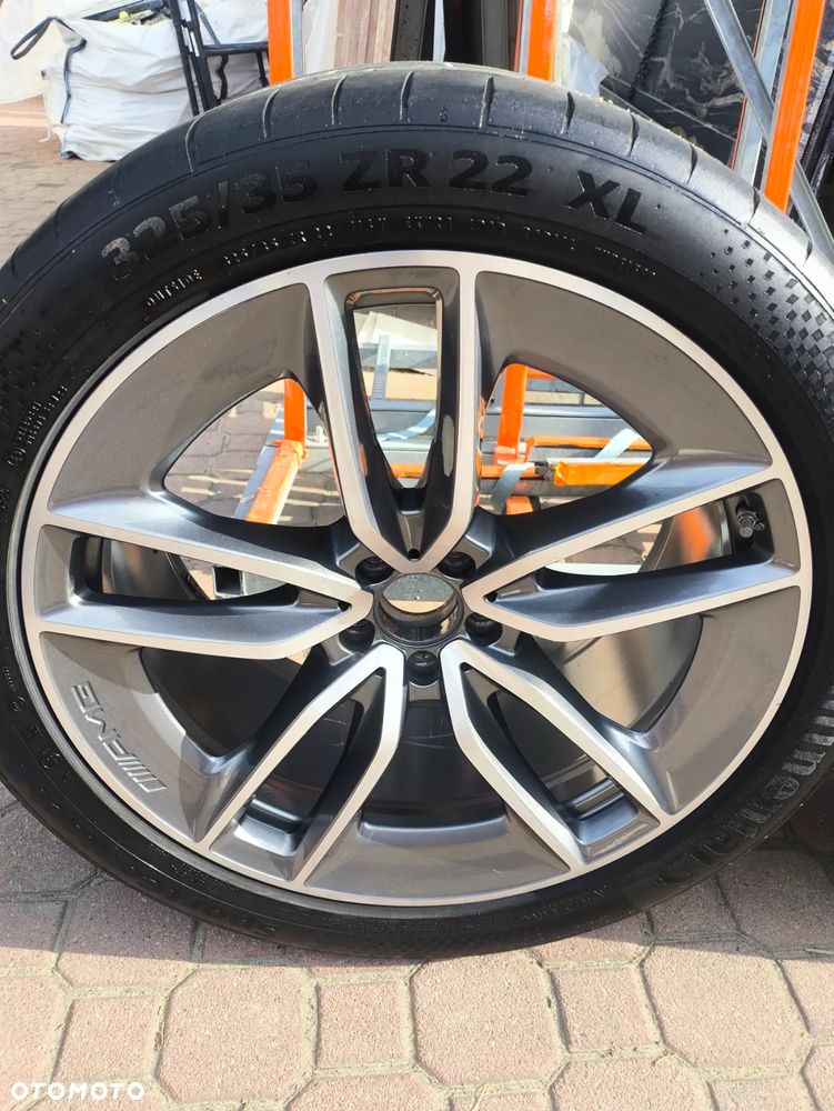 Koła Mercedes GLE GLS AMG 22" ORYGINAŁ | Przód + Tył Mieszane | W167 - 17