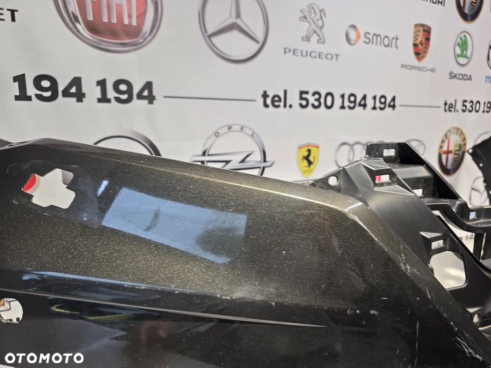 NISSAN X-TRAIL T32 LIFT 17- ZDERZAK PRZEDNI PRZÓD NA SPRYSKI + 4xPDC + LISTWA CHROM NR 620226FR0H NR AUKCJI NZ2044 - 17
