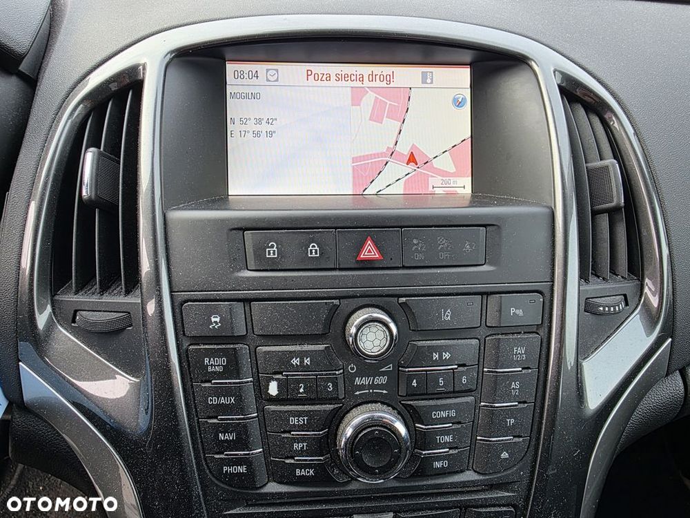 OPEL ASTRA J IV 4 LIFT RADIO NAWIGACJA NAVI600 WYŚWIETLACZ INSTALACJA KPL KARTA CZYTNIK - 1