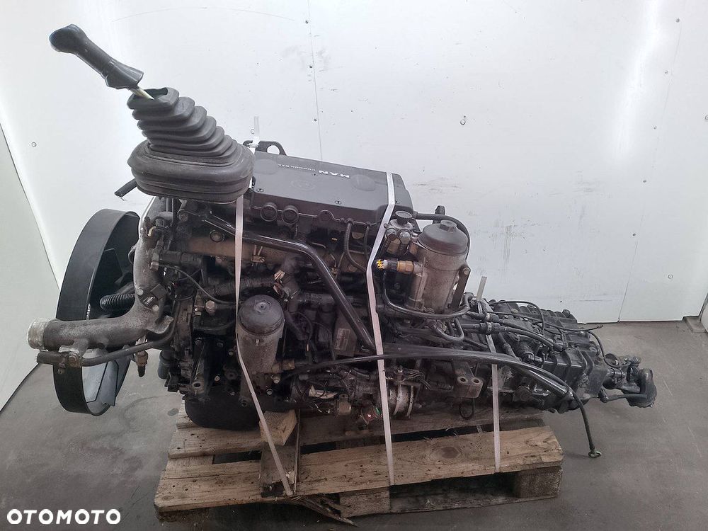 SILNIK KOMPLETNY+ SKRZYNIA MAN TGL 12.180 4X2 BL D0834 LFL4  6S850 - 1