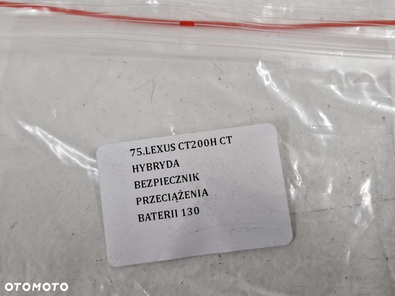 LEXUS CT200H CT HYBRYDA BEZPIECZNIK PRZECIĄŻENIA BATERII - 7