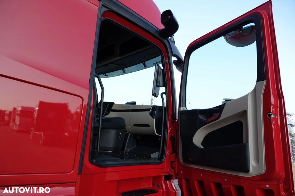 Mercedes-Benz ACTROS 1845 / MP5 / SPAȚIU MARE / ANVELOPE 100% / CONTRACT POST-SERVICE / 2021 - 34