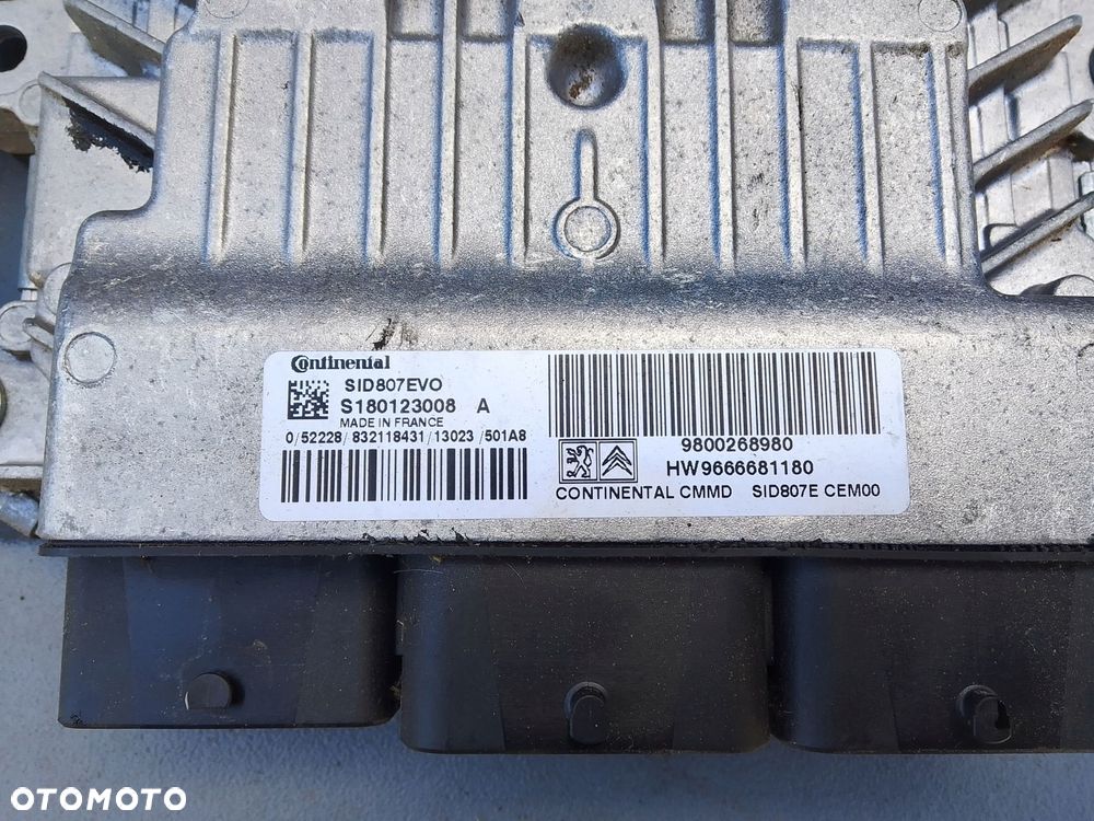 komputer silnika citroen c4 picasso i 1.6 ehdi 9800268980 - 2