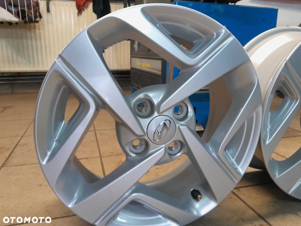 ALUFELGA 15 oryginał jak .nowe HYUNDAI i10 6jx15 4x100 et48 - 5