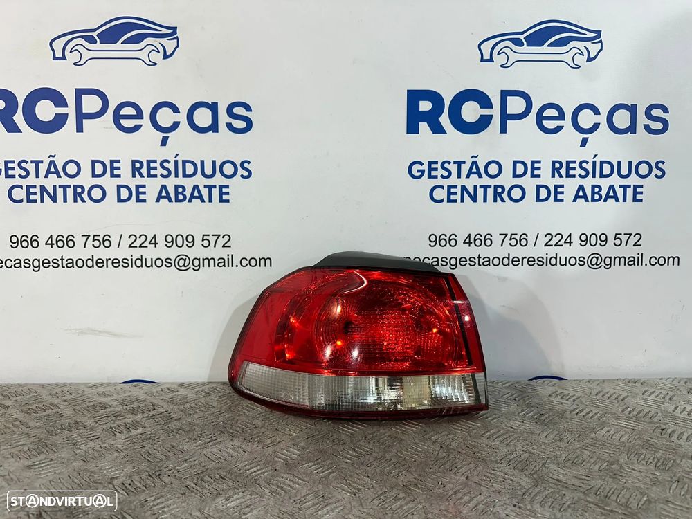 .Conjunto Farolins Tras Traseiro Esquerdo Direito Original Volkswagen VW Golf 6 Mk6 5k0945096E 5k0945095E 2008 - 2013 - 10