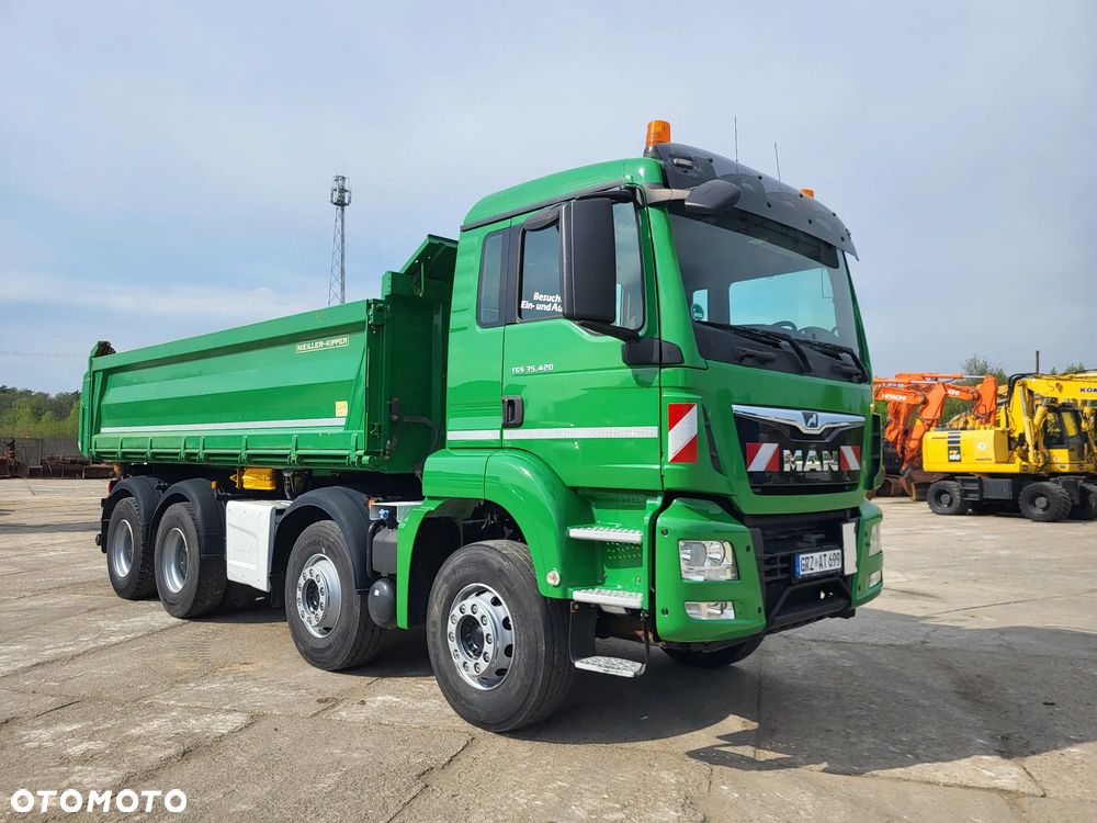 MAN TGS 35 420 8x4 3-str wywrotka Meiller z Niemiec - 1