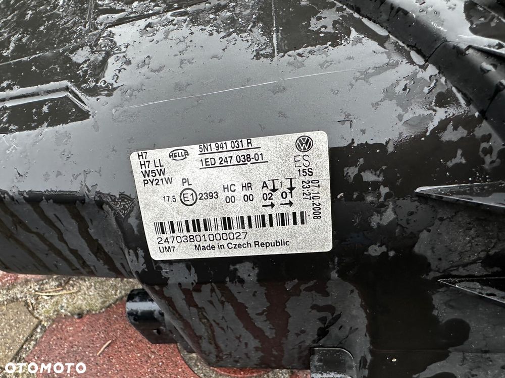 Przód Kompletny Maska Zderzak Lampy Wzmocnienie Chłodnice VW Tiguan I 2.0 TDI LC5C - 13