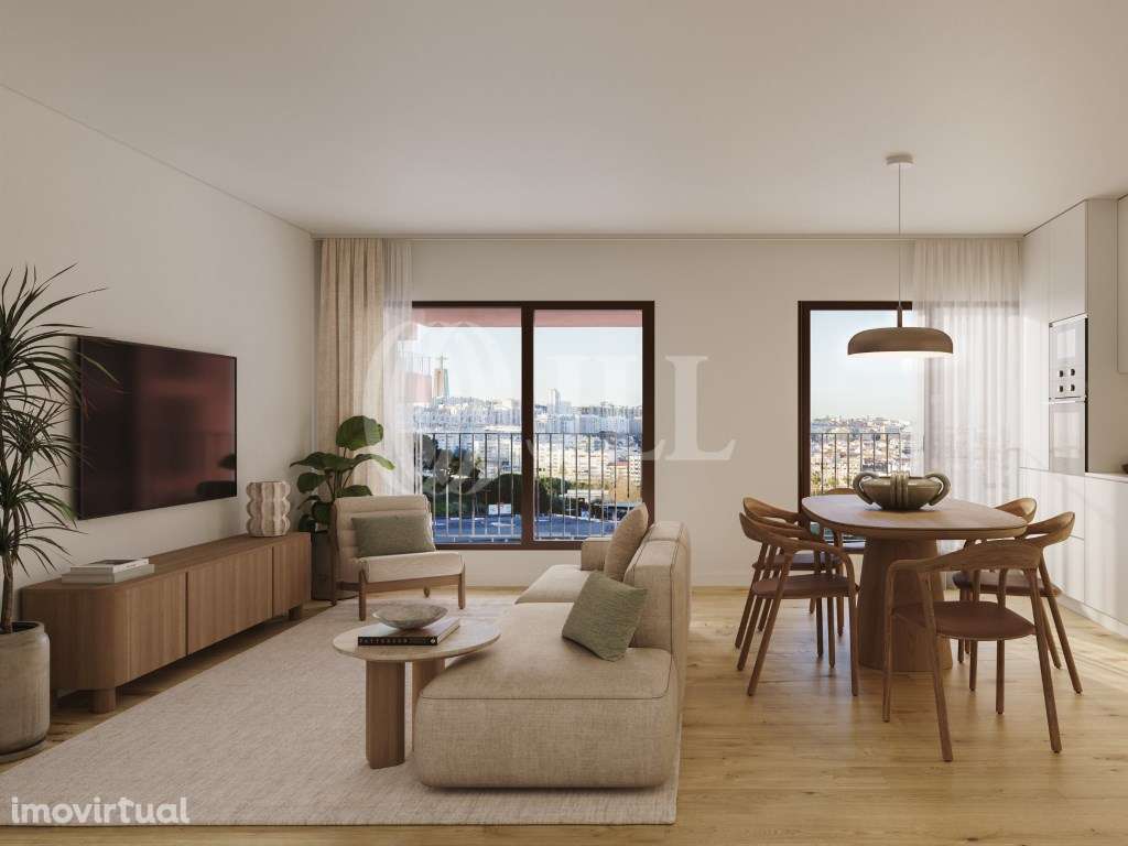 Apartamento T1, novo, no ALMAR Park, em Almada - Grande imagem: 4/47
