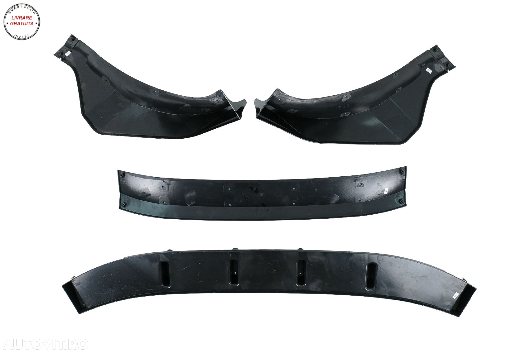 Prelungire Bara Fata BMW X3 G01 X4 G02 (2018-2020) M Sport Negru Lucios- livrare gratuita - 6