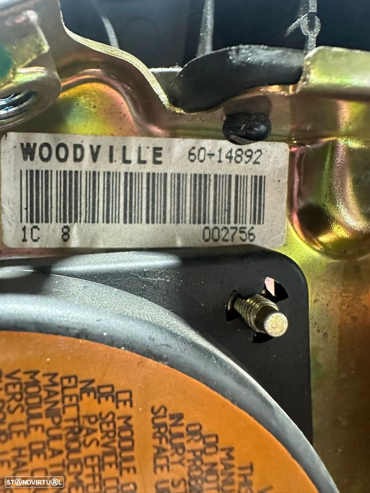 .Airbag Volante Condutor Guiador Original Nissan Terrano 2 R20 6014892 1992 - 2007 - 8