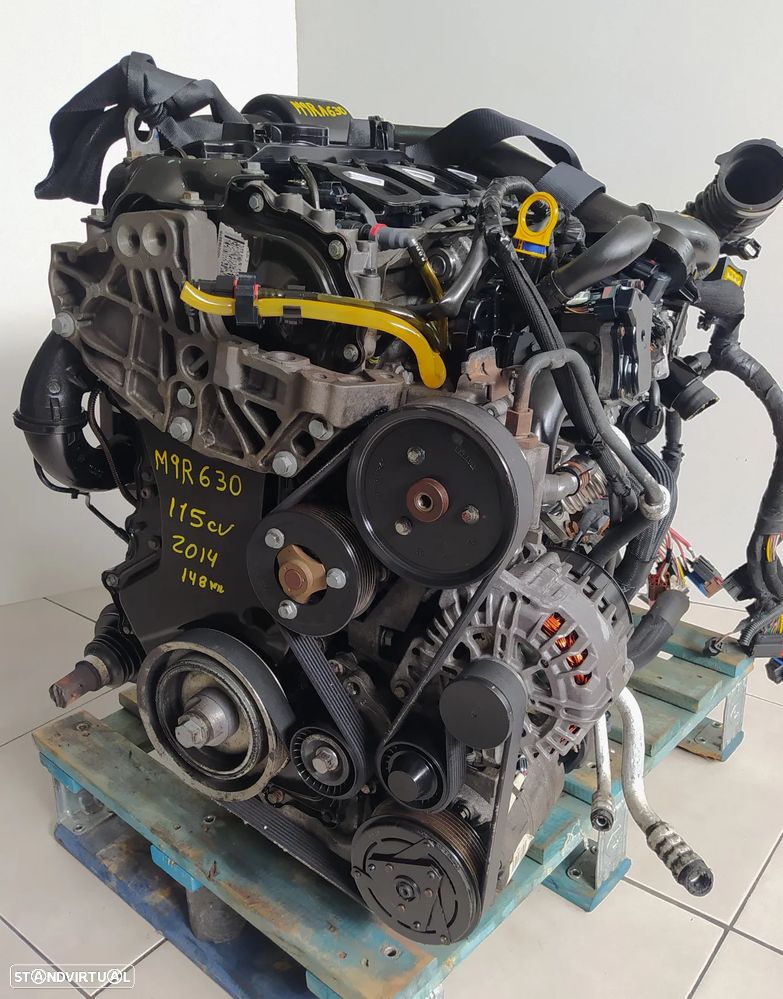 motor Renault Trafic 2.0DCI 115CV M9RA630 M9R630 caixa 6 velocidades PF6024 Nissan Primastar - Opel Vivaro - 7
