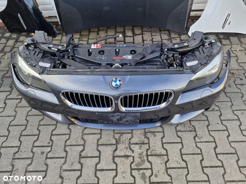 BMW F10 F11 LIFT M PAKIET 2.0I PRZÓD KOMPLETNY MASKA ZDERZAK LAMPA PAS BŁOTNIKi - 2