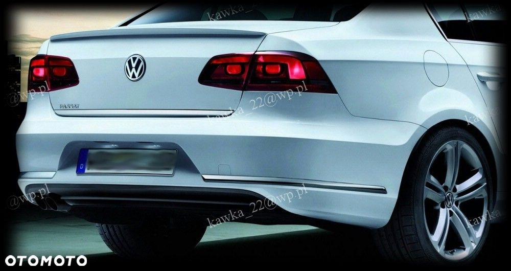 VW PASSAT B7 R-LINE LOTKA SPOILER NA KLAPĘ PODKŁAD - 11
