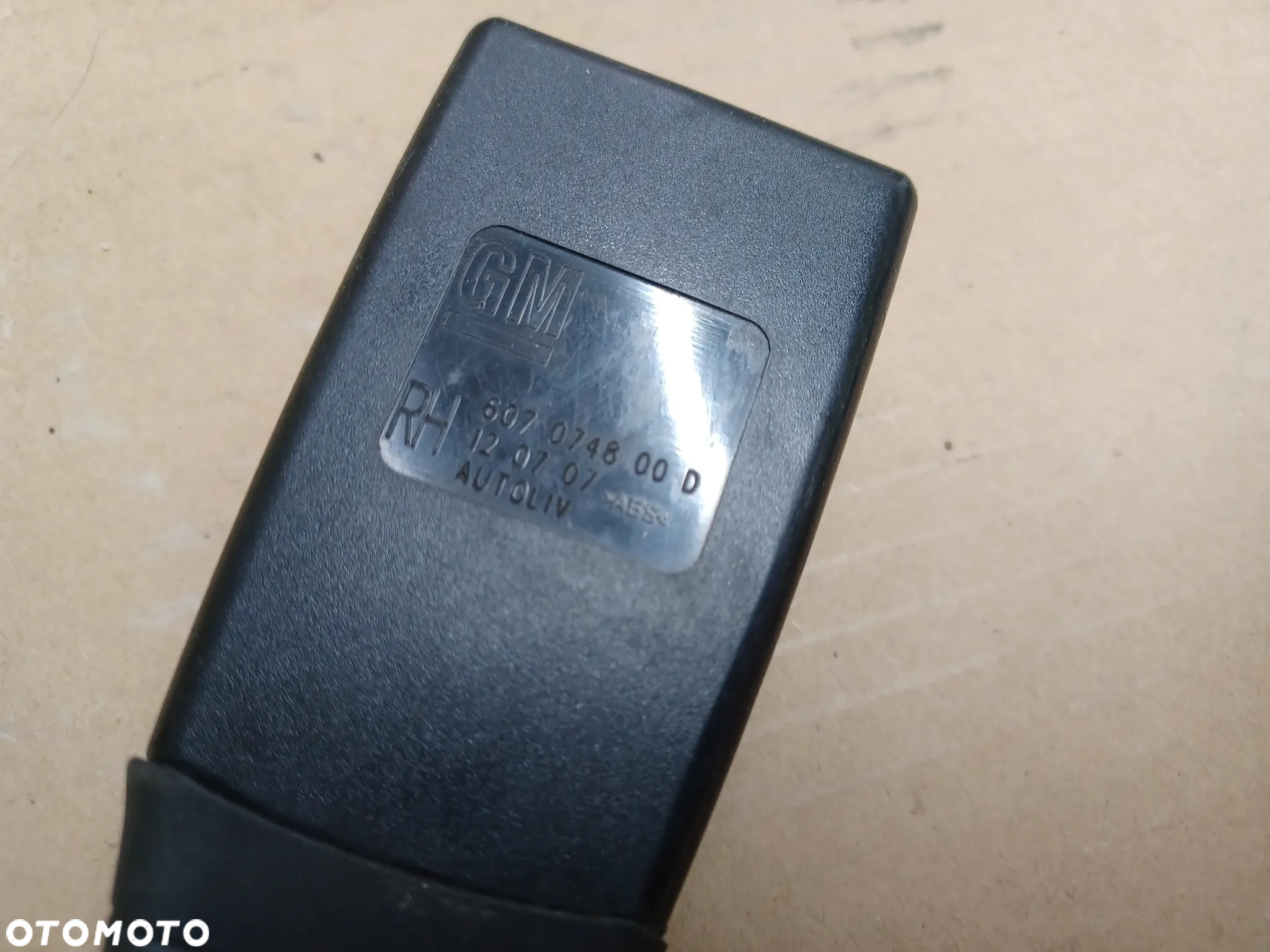 NAPINACZ PASA PRAWY CORSA D 607074800D - 3