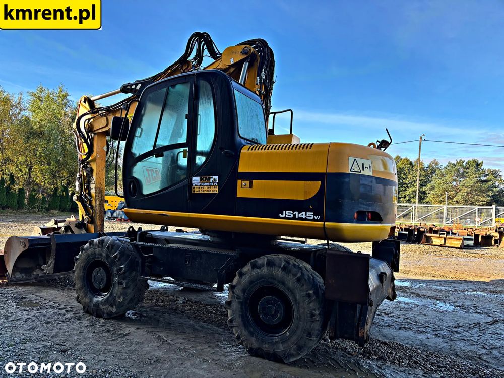 JCB JS 145 W KOPARKA KOŁOWA 2011R. | JS 130 160 313 315 CAT KOMATSU PW 140 - 13