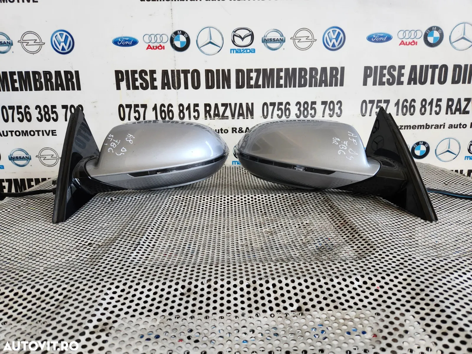 Oglinzi Oglinda Stanga Dreapta Audi A8 4H D4 Volan Stanga Rabatabile Electric Heliomate Incalzite I - 7
