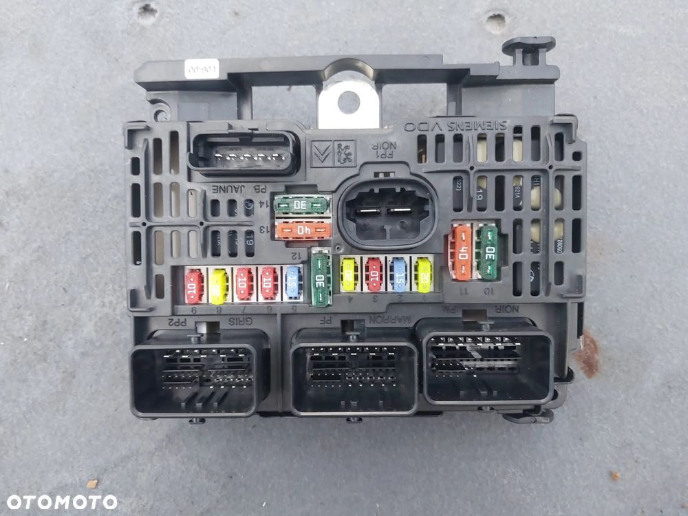 Moduł komfortu BSM-L06-00 skrzynka 9658539680 Citroen C4 C5 C8 Expert Picasso Peugeot 307 308 407 607 807 GWARANCJA 100% sprawny - 1