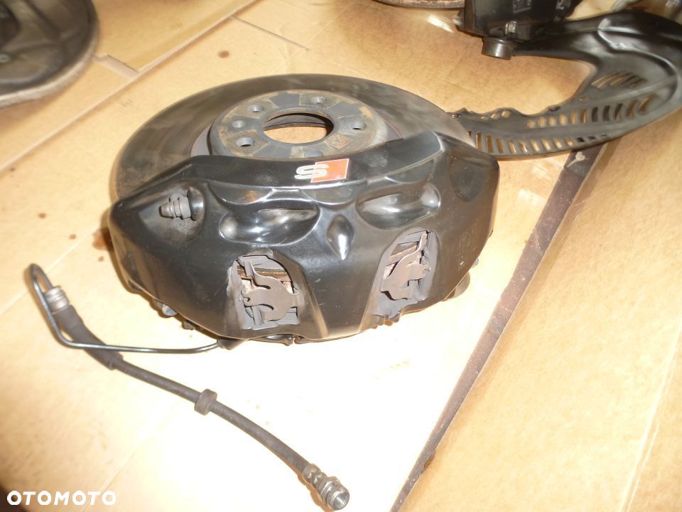 ZACISKI ZACISK HAMULCOWY TARCZA AUDI A4 B9 S4  S5 8W0 gwa!!!! - 3