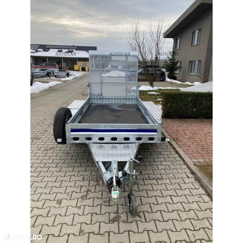 Wiola Remorca cu doua axe, franata, pentru transportul utilajelor de constructii 2,7t 3m - 6