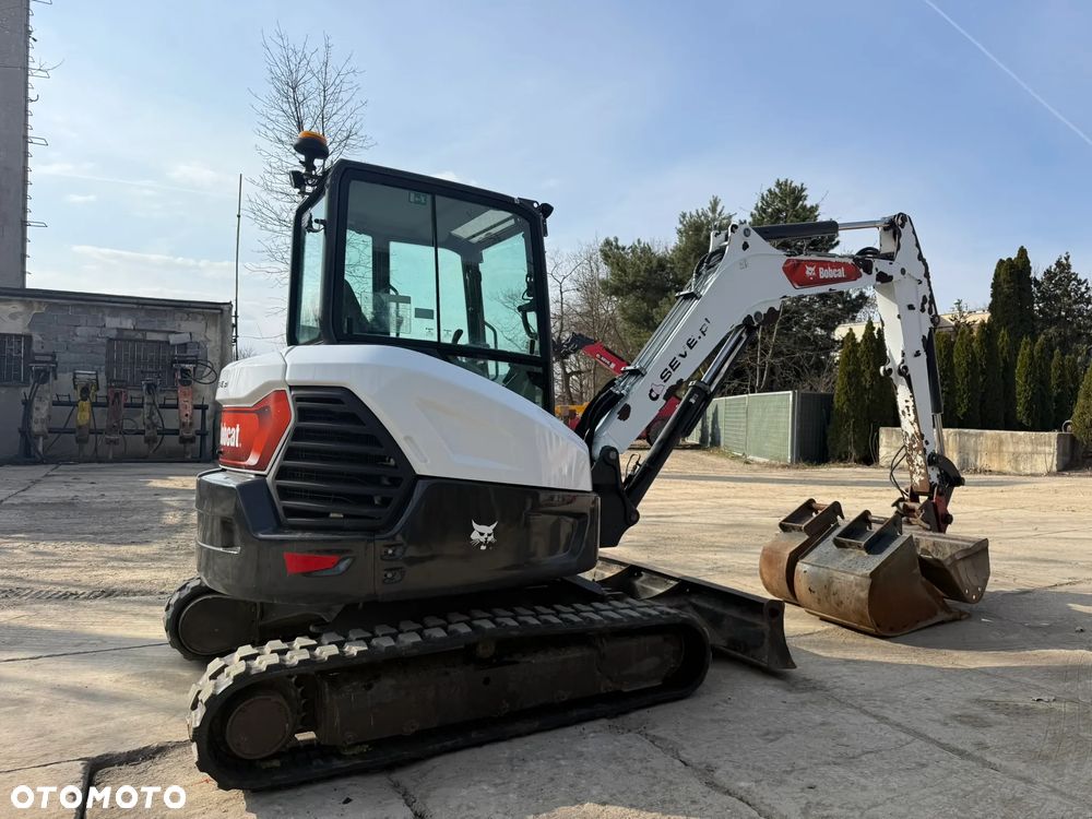 Bobcat E 50 z - Szybkozłacze hydr. , skarpówka hydrauliczna , łyżka 30 cm + 60 cm - 13