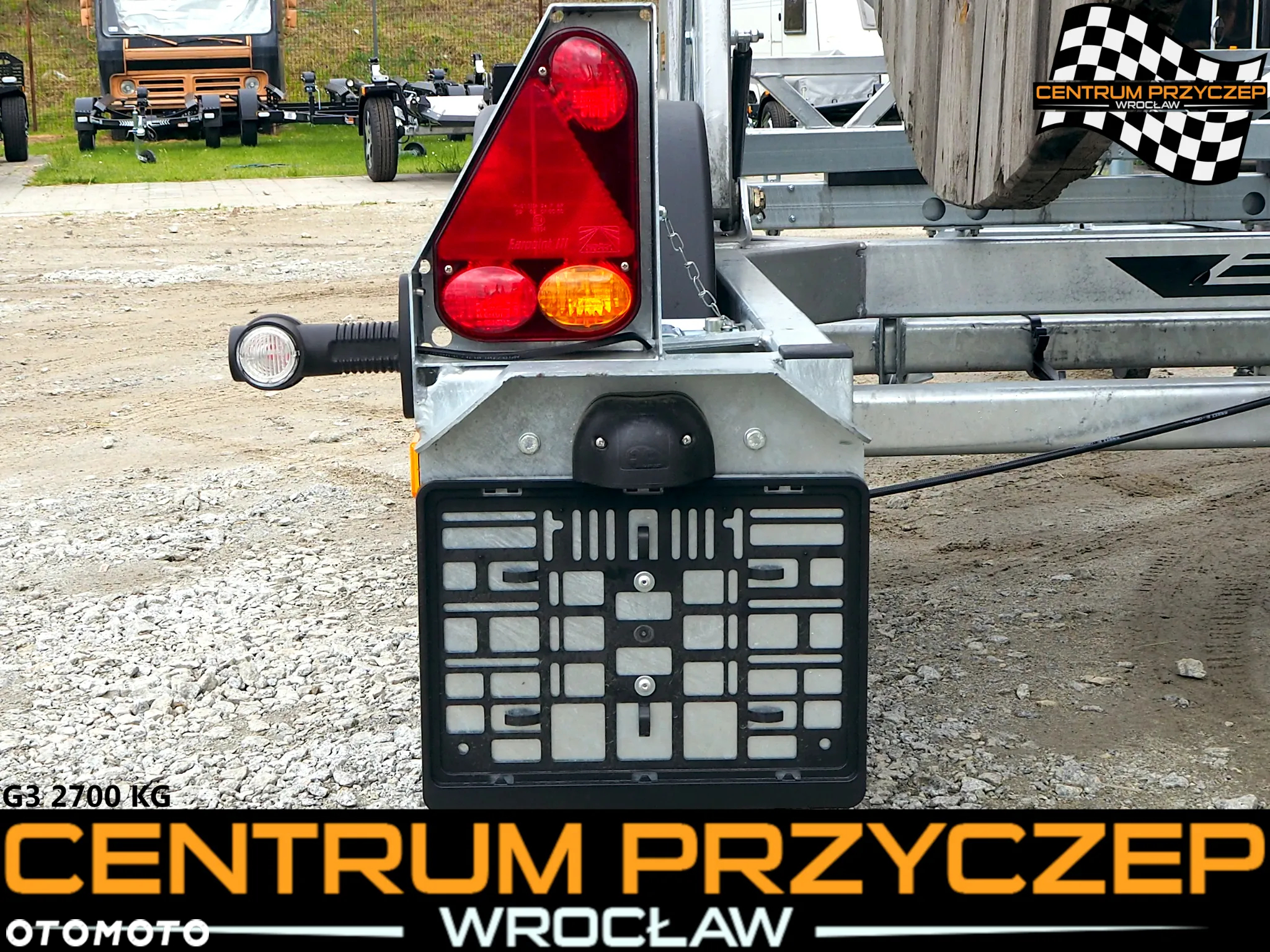 Inny PRZYCZEPA KABLOWA / 1 OŚ / 2 OSI / DMC: OD 750 KG DO 2700 KG - 28