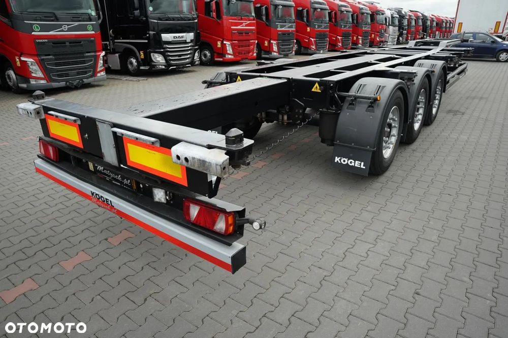 Kögel NACZEPA PODKONTENEROWA / UNIWERSALNA / ROZSUWANY TYŁ / DO WSZYSTKICH KONTENERÓW - 15