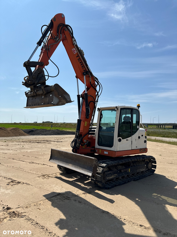 Terex Schaeff TC125 Gąsienica Lemiesz Zamiana