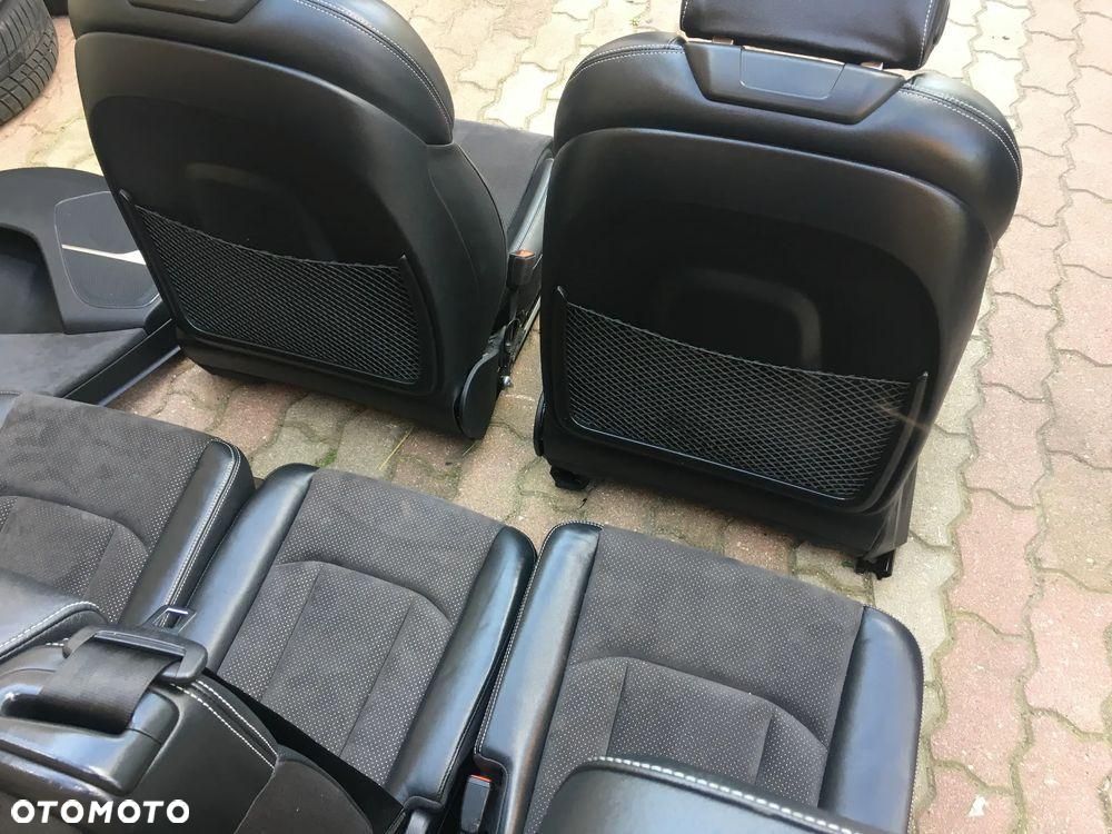 AUDI Q7 4M S-Line FOTELE KANAPA BOCZKI TAPICERKA SKÓRA CZARNA - 8