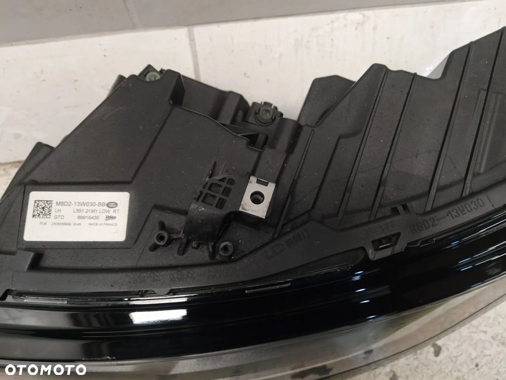 RANGE ROVER EVOQUE L551 REFLEKTOR LAMPA FULL LED LOW LEWA PRZETWORNICA ORYGINAŁ - 9