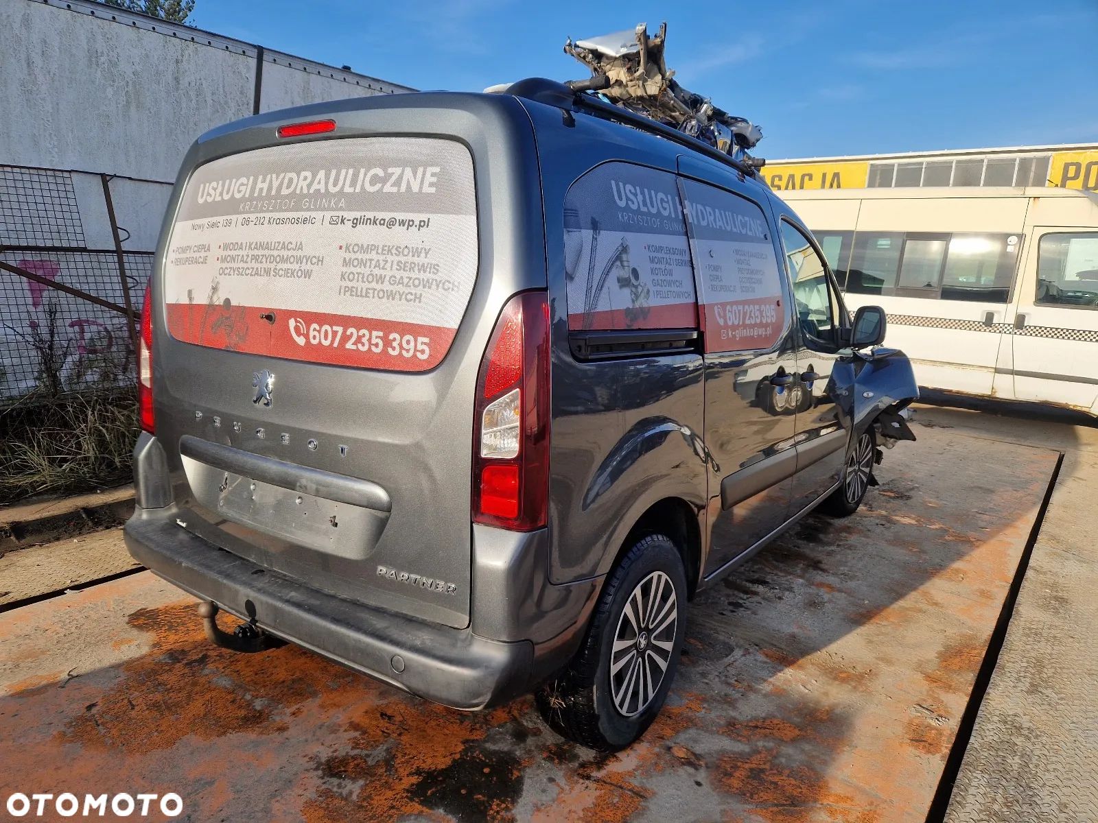 Peugeot PARTNER II 2013- Silnik 1.6 HDI DV6DTED 90KM/66kW KTPD na części drzwi klapa - 1