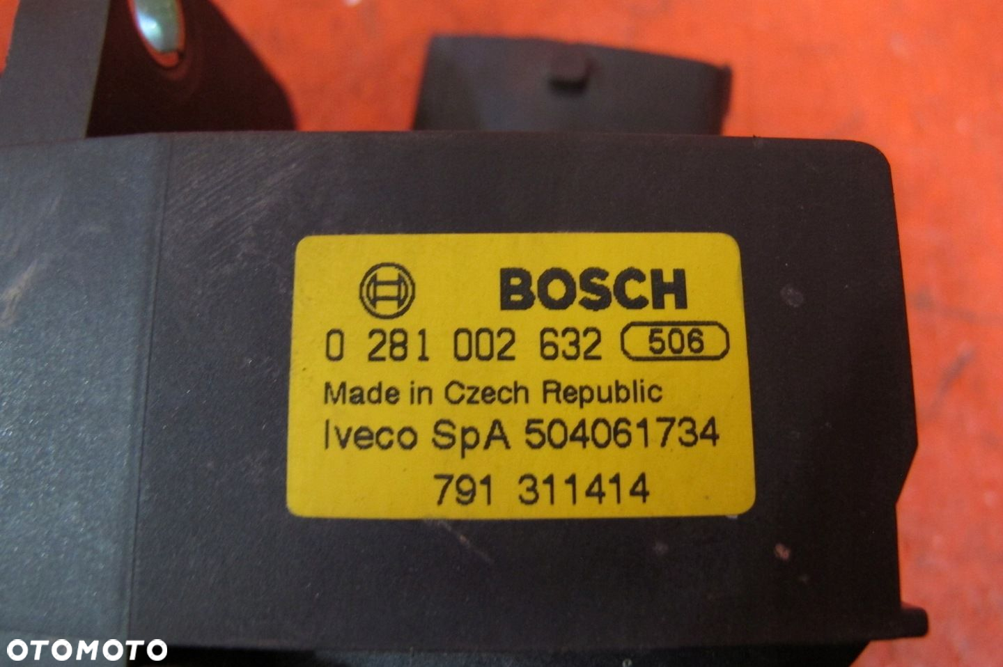 IVECO DAILY 3 III 4 IV 35C15 3.0 HPI F1CE0481F PEDAŁ POTENCJOMETR GAZU - 2