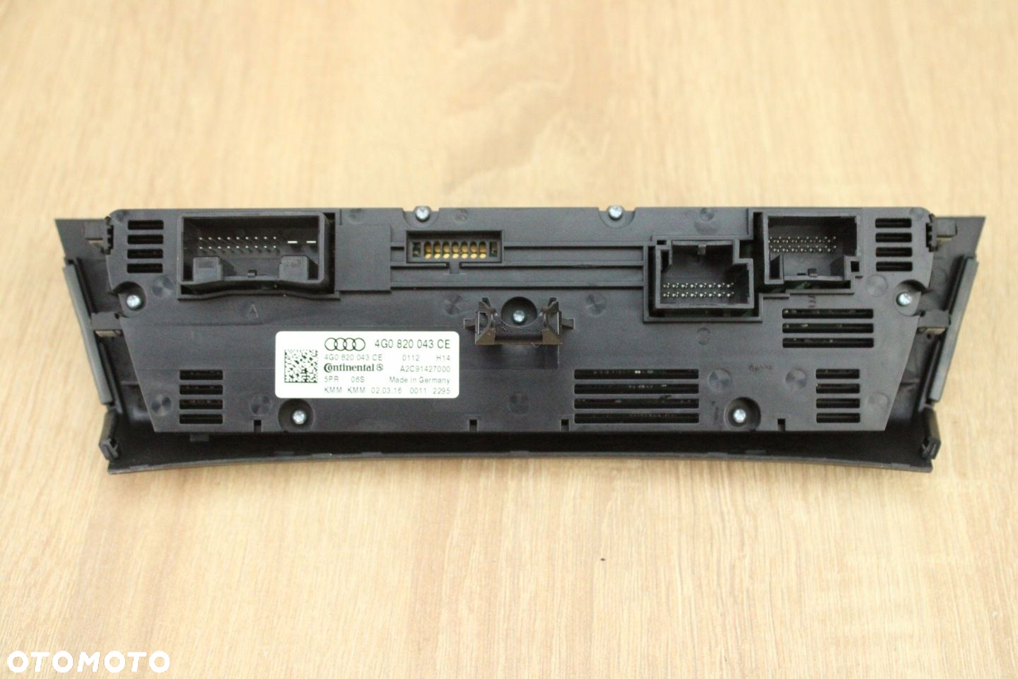 ORYGINALNY PANEL KLIMATYZACJI NAWIEWU AUDI A7 C7 LIFT 4G0820043CE 32km - 5