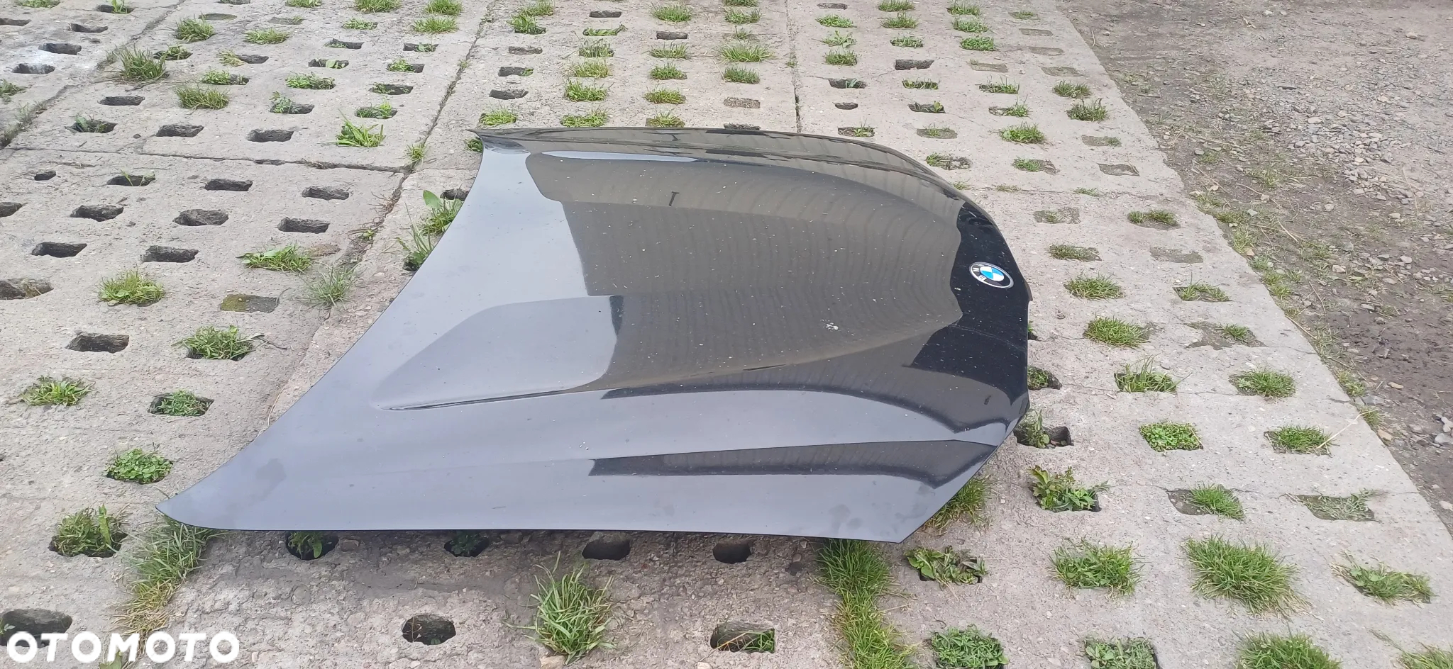 BMW X3 F25 X4 F26 475 BLACK SAPPHIRE MASKA PRZEDNIA CZARNA POKRYWA SILNIKA - 4