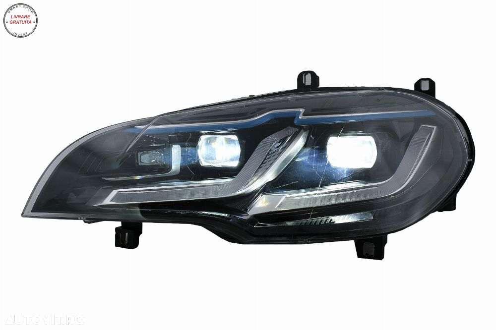 Faruri Full LED BMW X5 E70 (2007-2014) Conversie de la HID la LED- livrare gratuita - 5