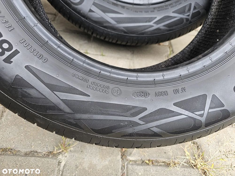 (K10) 185/65R15 88H 6-5mm 21r / Continental EcoContact 6 - 9