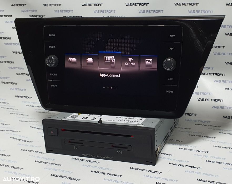 Navigatie Originala VW Tiguan 2 AD1 Touran MIB2 MIB 2 Discover Media - 3