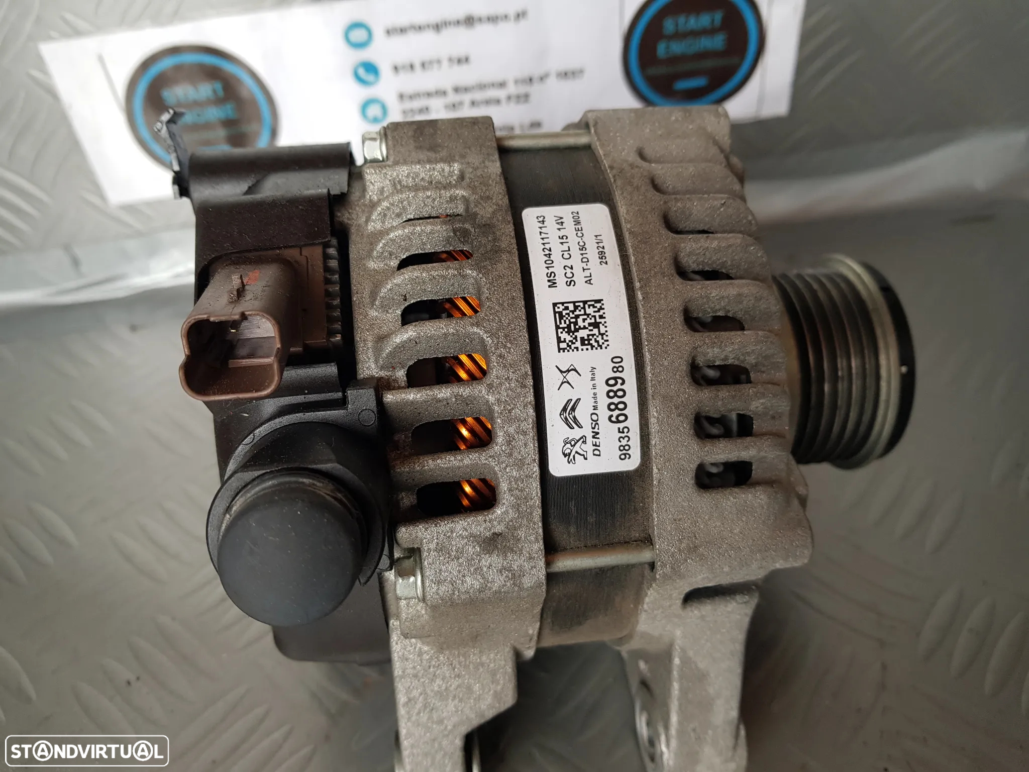 Alternador Peugeot Citroen 1.5 HDI 208 3008 5008 508 2008 DS3 DS4 DS5 Partner Berlingo - 2