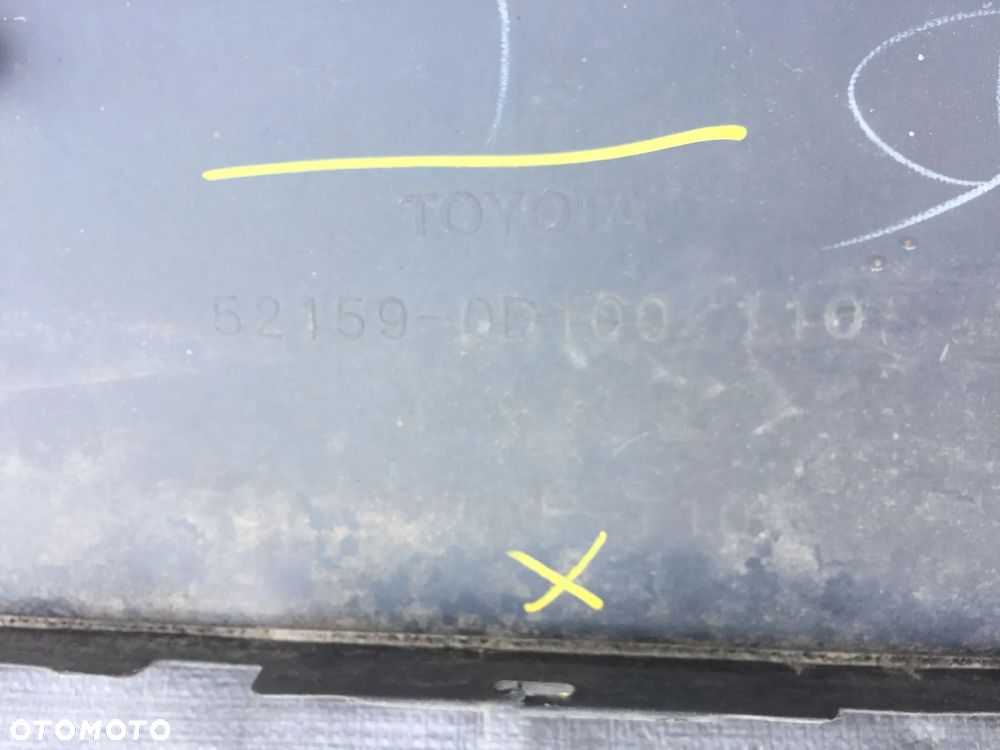 TOYOTA YARIS I LIFT 2003-2005 ZDERZAK TYLNY TYŁ - 10