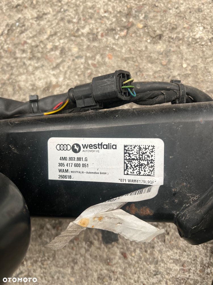 AUDI Q7 SQ7 HAK KOMPLET DEMONTAŻ GWARANCJA - 3