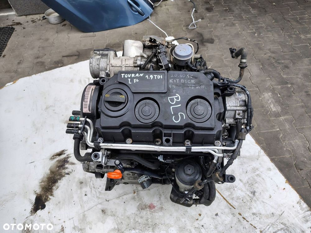 SILNIK KOMPLETNY BLS VOLKSWAGEN TOURAN 1 I 1.9 TDI 107 TYŚ KM - 14